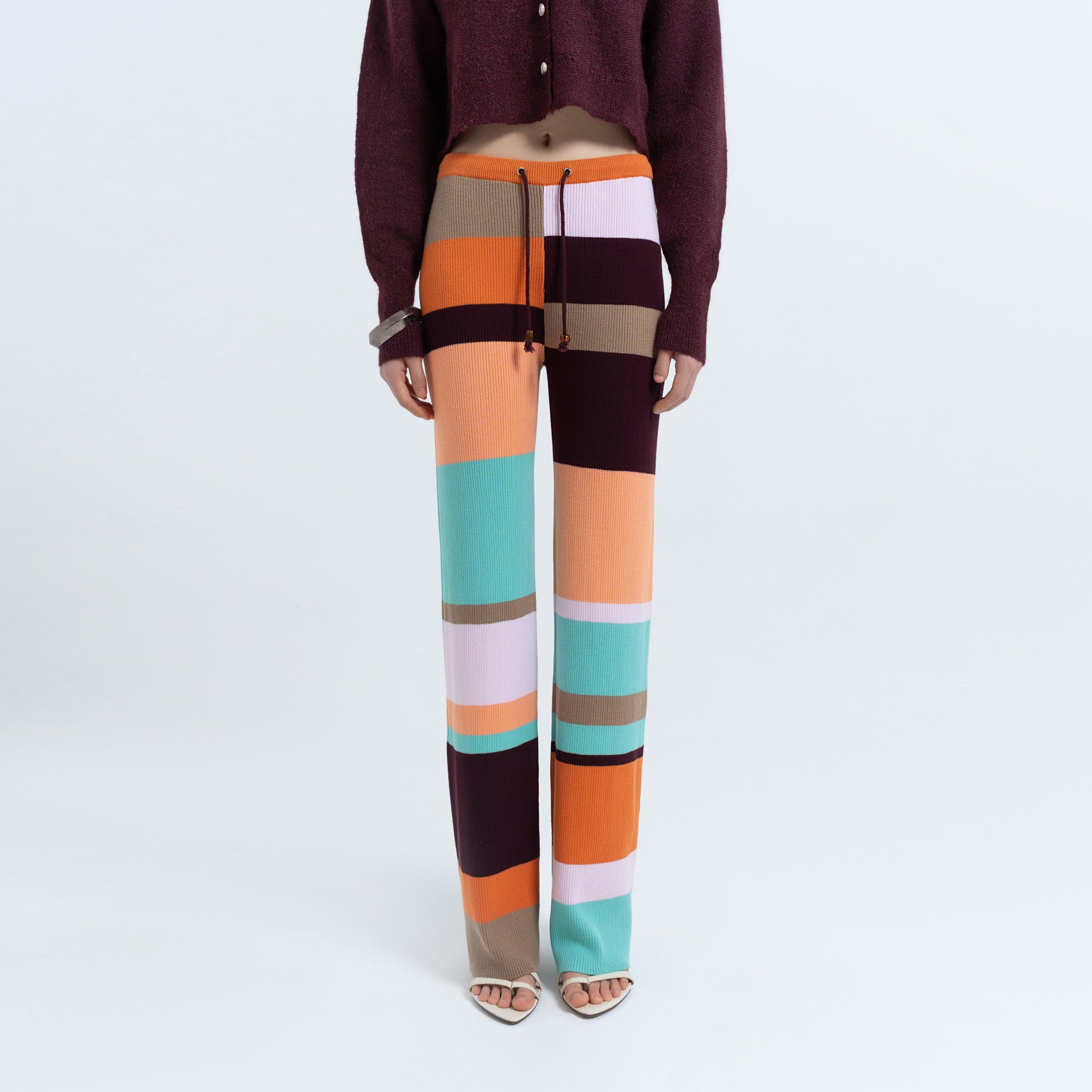 Stripe Jogger in Multi