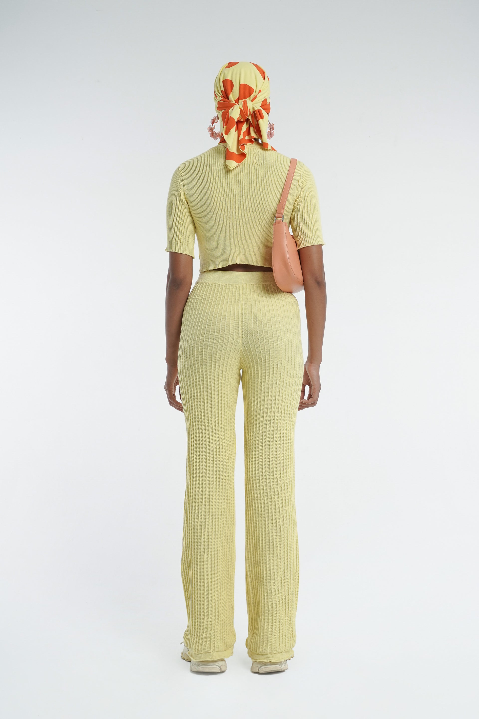 Arthur Apparel Waffle Pleat Tee - Fire Stripe